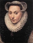 POURBUS, Frans the Elder Portrait of a Young Woman fy Norge oil painting reproduction